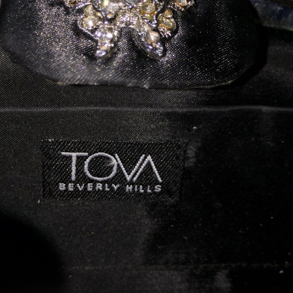 TOVA Beverly Hills elegant evening satin/butterfly - Picture 6 of 8